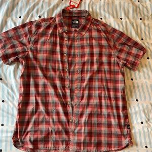 NWT - North Face Short Sleeve Button Up